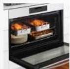 WESTINGHOUSE WHG640SA - 90cm built-in oven - 1