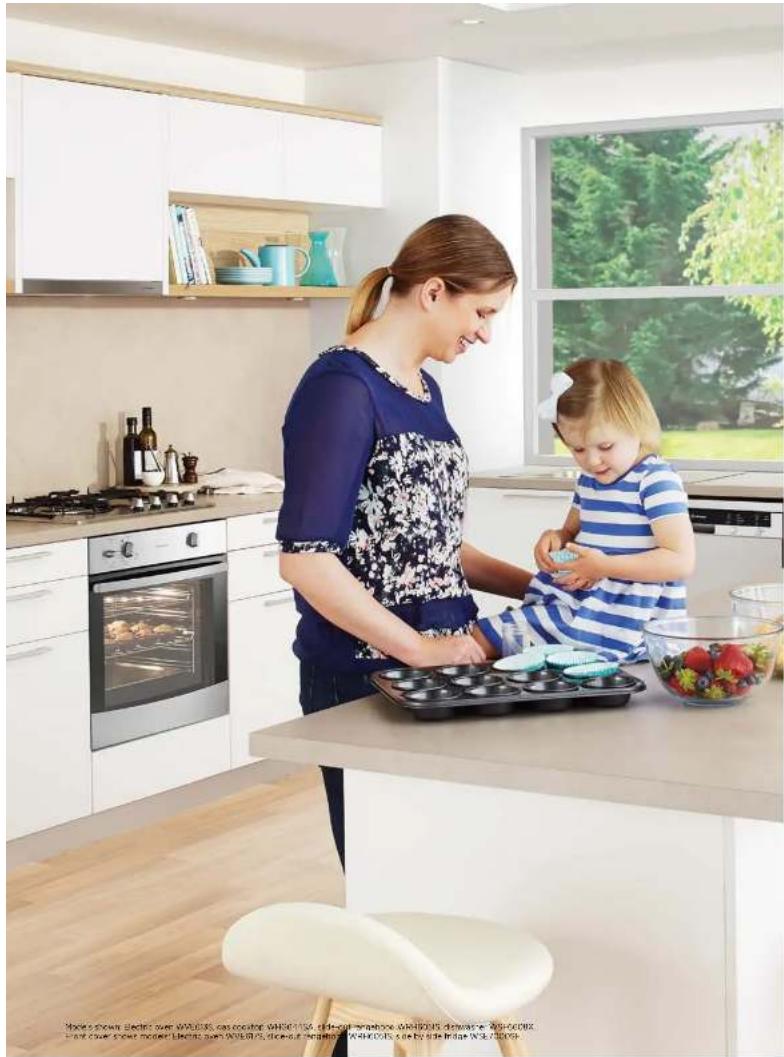 WESTINGHOUSE WHG640SA - Westinghouse is thrilled to welcome Julia Morris as our brand ambassador. - 1