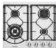 WESTINGHOUSE WHG640SA - Gas cooktops ^4 60cm - 4