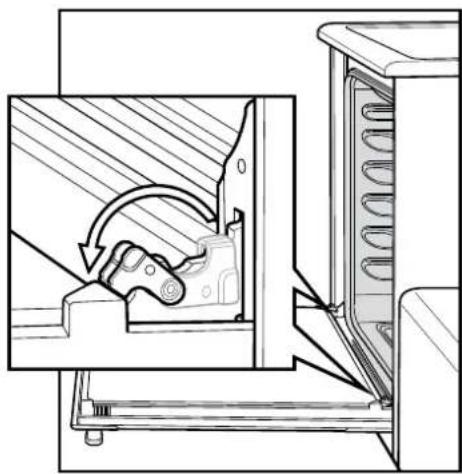 WESTINGHOUSE WDE135WA - To remove the inner door glass for cleaning - 1