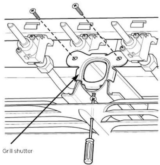 Grill shutter