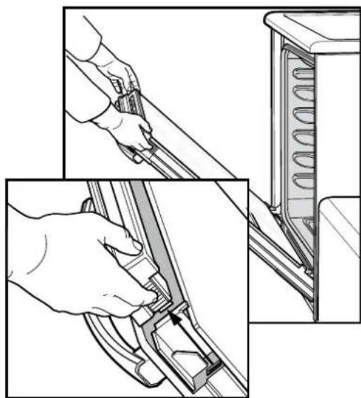 WESTINGHOUSE WDE135WA - To remove the inner door glass for cleaning - 2