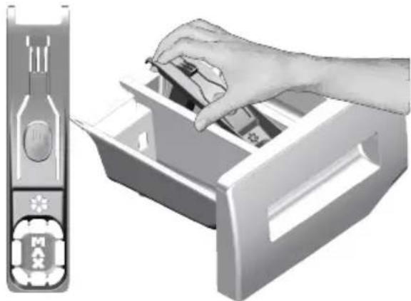 GRUNDIG GWE18420W - Cleaning the detergent drawer - 1