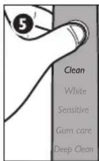 5 Clean White Sensitive Gum core Deep Clean