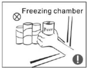 Freezing chamber Beer