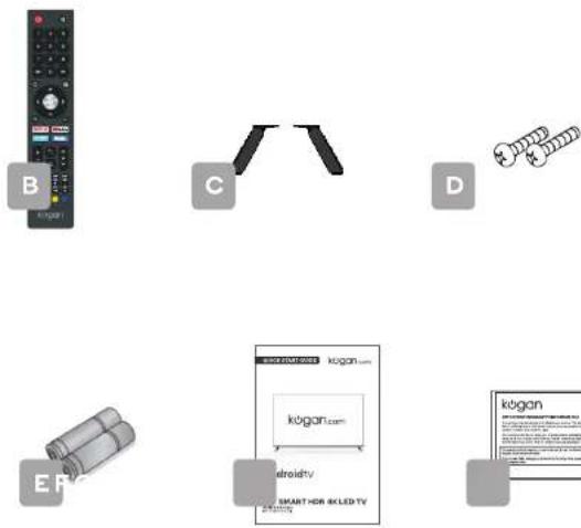 Kogan Series 9 XU9250 - COMPONENTS - 2