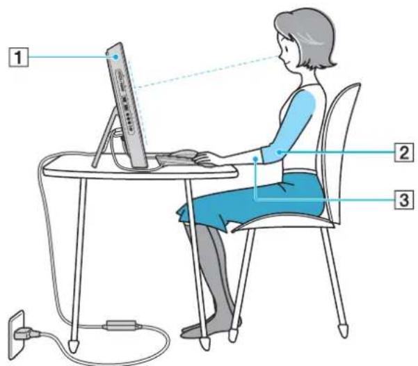 SONY Vaio VGC-JS155 - Ergonomic Considerations - 1