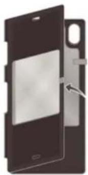 SONY Style Cover Window SCR42 - One-touch setup - 1
