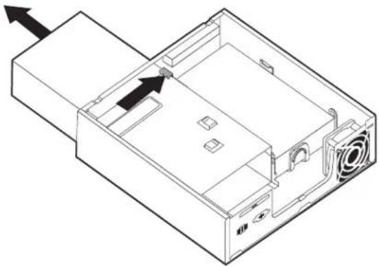 LENOVO ThinkCentre M57p 6397 - Replacing an optical drive - 2