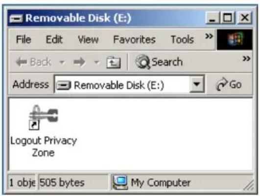 TOSHIBA TransMemory U2K - ■ 2.2 Logging into the Privacy Zone using the Security Software - 4
