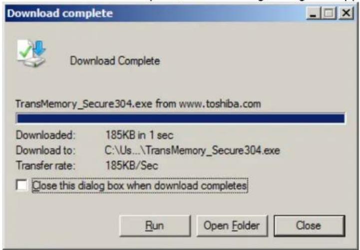 TOSHIBA TransMemory U2K - Security Software Installation Manual - 2