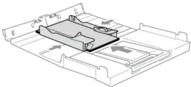 BROTHER 1840C - How to load envelopes - 3