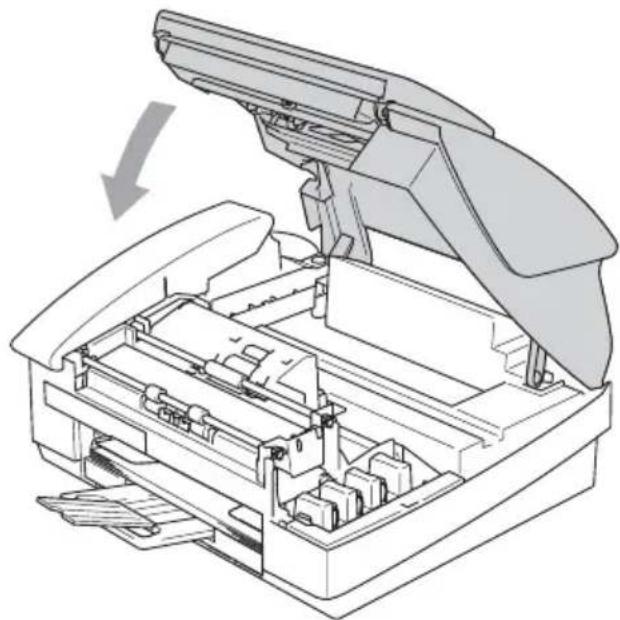 BROTHER 1840C - Close the top cover. - 1