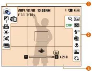 SAMSUNG WB52F - Learning icons - 1