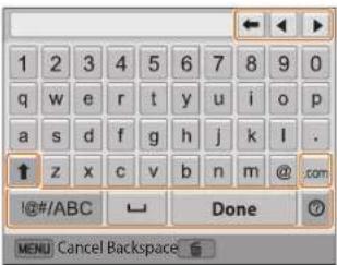 SAMSUNG WB52F - Entering text - 1