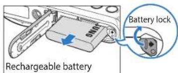 SAMSUNG WB52F - Removing the battery and memory card - 1