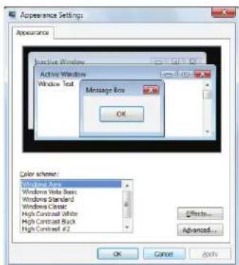ACER NV5818H - Changing the appearance of windows and backgrounds - 2