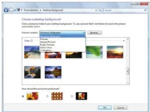 ACER NV5818H - Changing the appearance of windows and backgrounds - 3