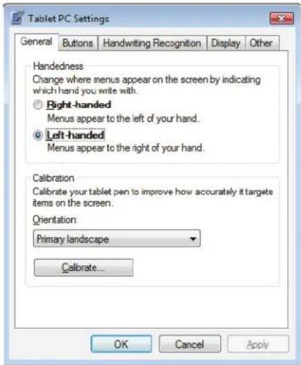 ACER NV5818H - Adjusting tablet, digital pen, and input panel settings - 1