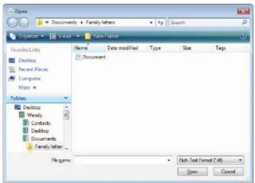 ACER NV5818H - Opening a document - 1