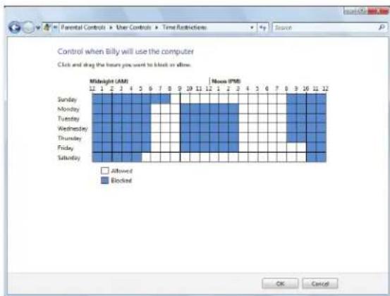 ACER NV5818H - Scheduling notebook and Internet use - 1