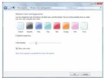 ACER NV5818H - Changing the appearance of windows and backgrounds - 1