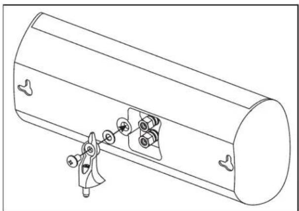 GoldenEar SuperSat 3C - Attaching Center Channel Feet (SUPERSAT 3C, 50C &amp; 60C Only) - 1