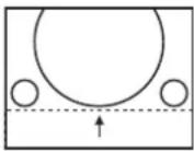 PANASONIC PT-DW730U - ■For vertical (up and down) adjustment - 1