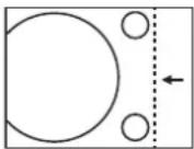 PANASONIC PT-DW730U - ■For horizontal (right and left) adjustment - 2