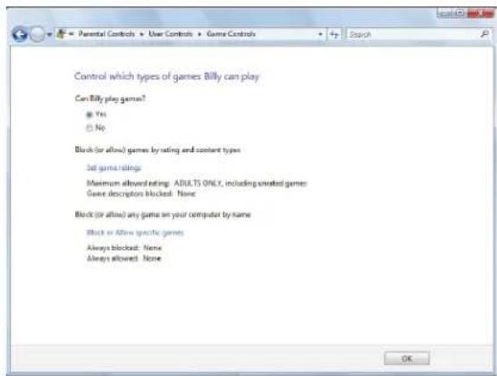 ACER NV5216u - Restricting game access - 1