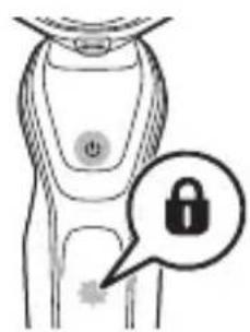 PHILIPS Series 5000 S5395 - Activating the travel lock - 2