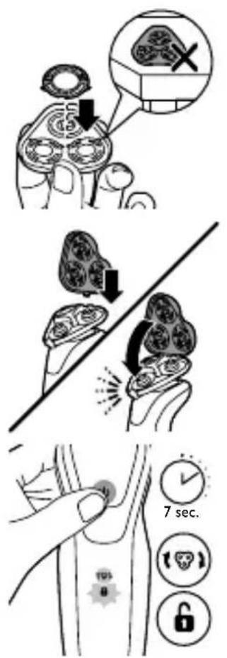Medical illustration showing steps to reduce a human leg, including eye examination, hand placement, and timing control.