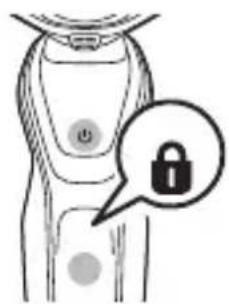 PHILIPS Series 5000 S5251 - Deactivating the travel lock - 1