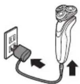 PHILIPS Series 5000 S5251 - Charging with the supply unit - 1