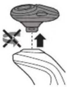PHILIPS Series 7000 S7521 - Removing or attaching the click-on attachments - 1