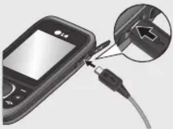 LG GU285f - การใส่ USIM และแบตเตอรี่ - 5
