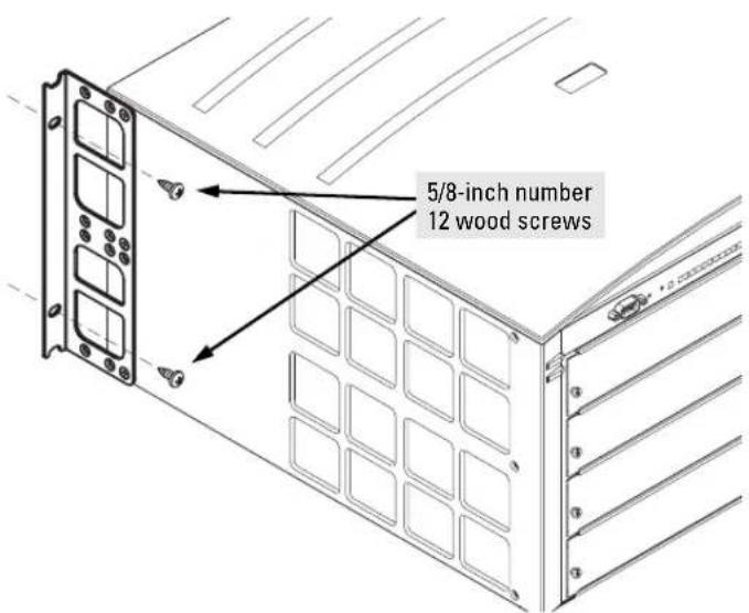 5/8-inch number 12 wood screws