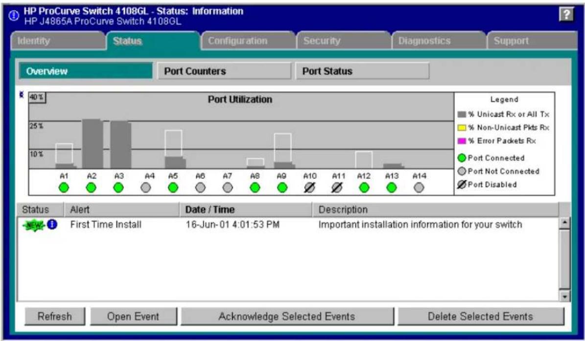 HP ProCurve 4100gl - Getting Started With Switch Configuration - 1