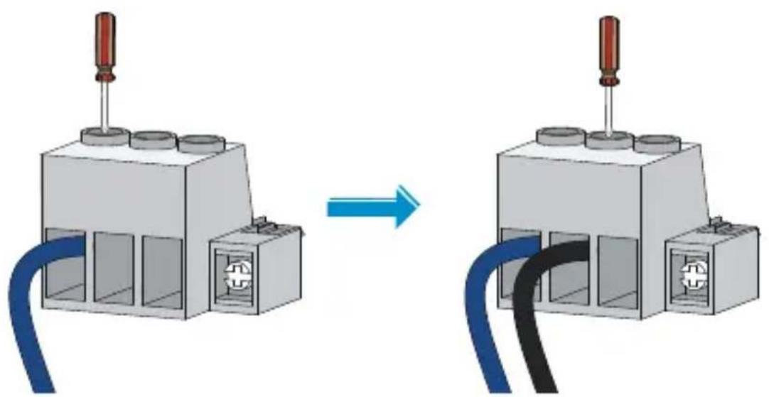 HP FlexNetwork HSR6800 - Connecting the DC power cords - 2