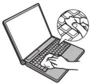 PANASONIC Toughbook CF-S1 - If You Spill Water on the Keyboard - 1