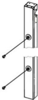 CyberPower PDU15B6F8R - Vertical Installation with Keyhole Mounts (0U Models) - 1