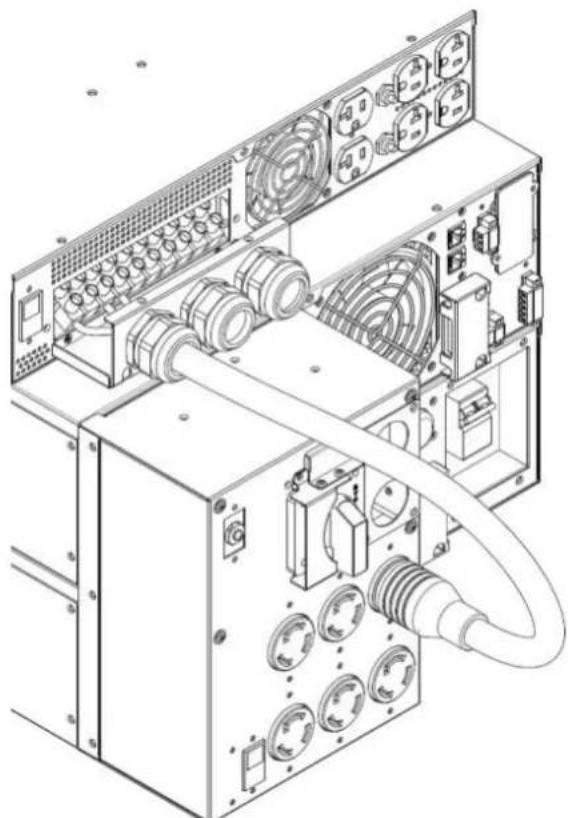 CyberPower Smart App Online OL10000RT3UTF - HARDWIRING THE INPUT/ OUTPUT TERMINALS - 3
