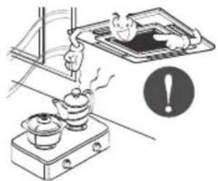 LG HTNC488DLC0 - Ventilate the product from time to time when operating it together with a stove, etc. - 1
