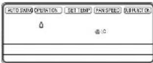 AUTO SIGNAL OPERATION SET TEMP FAN SPEED SUBFUNCTION