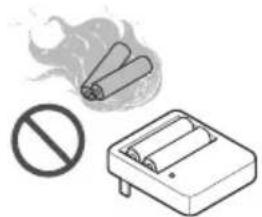 LG HTNC368DLA0 - Do not recharge or disassemble the batteries. Do not dispose of batteries in a fire. - 1