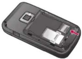 LG KG298 - 插入外部存储器 - 1