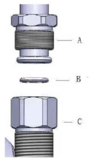 BELLING BFS54DODF - Gas connection - 1