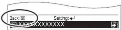Back: Setting: