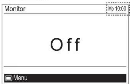 Monitor Mo 10:00 Off Menu