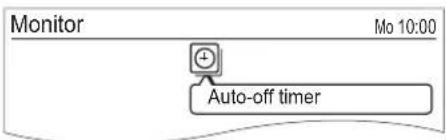 Monitor Mo 10:00 Auto-off timer